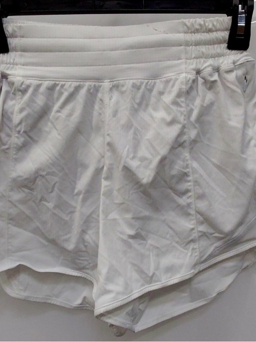 lululemon athletica hotty hot White Women's Athletic Shorts